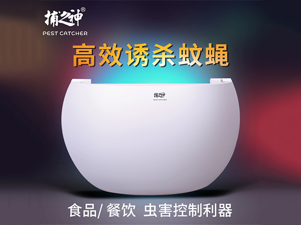 雙層粘紙粘捕式滅蚊蠅燈